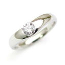 Pt ダイヤモンドデザインリング(婚約指輪・エンゲージリング) ソリティア 一粒 【楽ギフ_包装】 末広 【今だけ代引手数料無料】