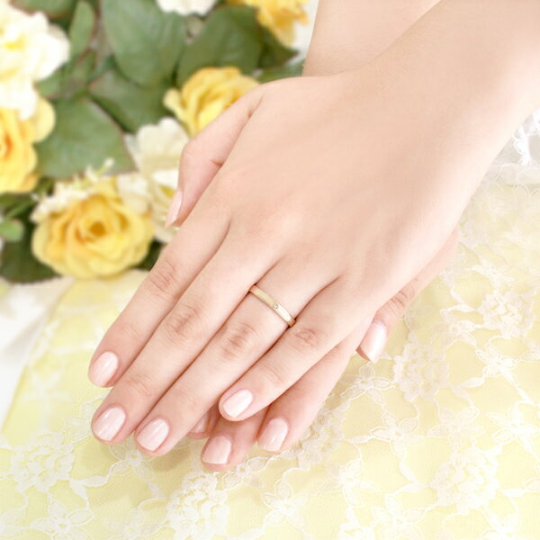 結婚指輪 マリッジリング ペアリング ダイヤモ...の紹介画像2