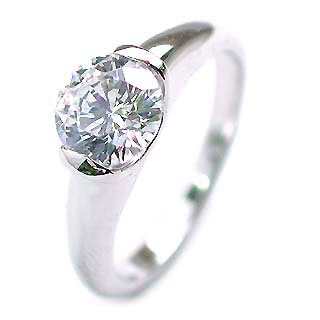 Pt ダイヤモンドデザインリング(婚約指輪・エンゲージリング)【楽ギフ_包装】 末広 【今だけ代引手数料無料】