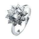 Pt ダイヤモンドデザインリング(婚約指輪・エンゲージリング)【楽ギフ_包装】【DEAL】 末広 【今だけ代引手数料無料】