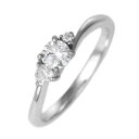 婚約指輪 ダイヤモンド プラチナ リング 0.3ct 天然石 エンゲージリング 鑑定書【楽ギフ_包装】 末広 【今だけ代引手数料無料】