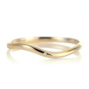 結婚指輪 マリッジリング 18金 ゴールド 甲丸 ウエーブ 天然石 ペリドット【楽ギフ_包装】 末広 【今だけ代引手数料無料】