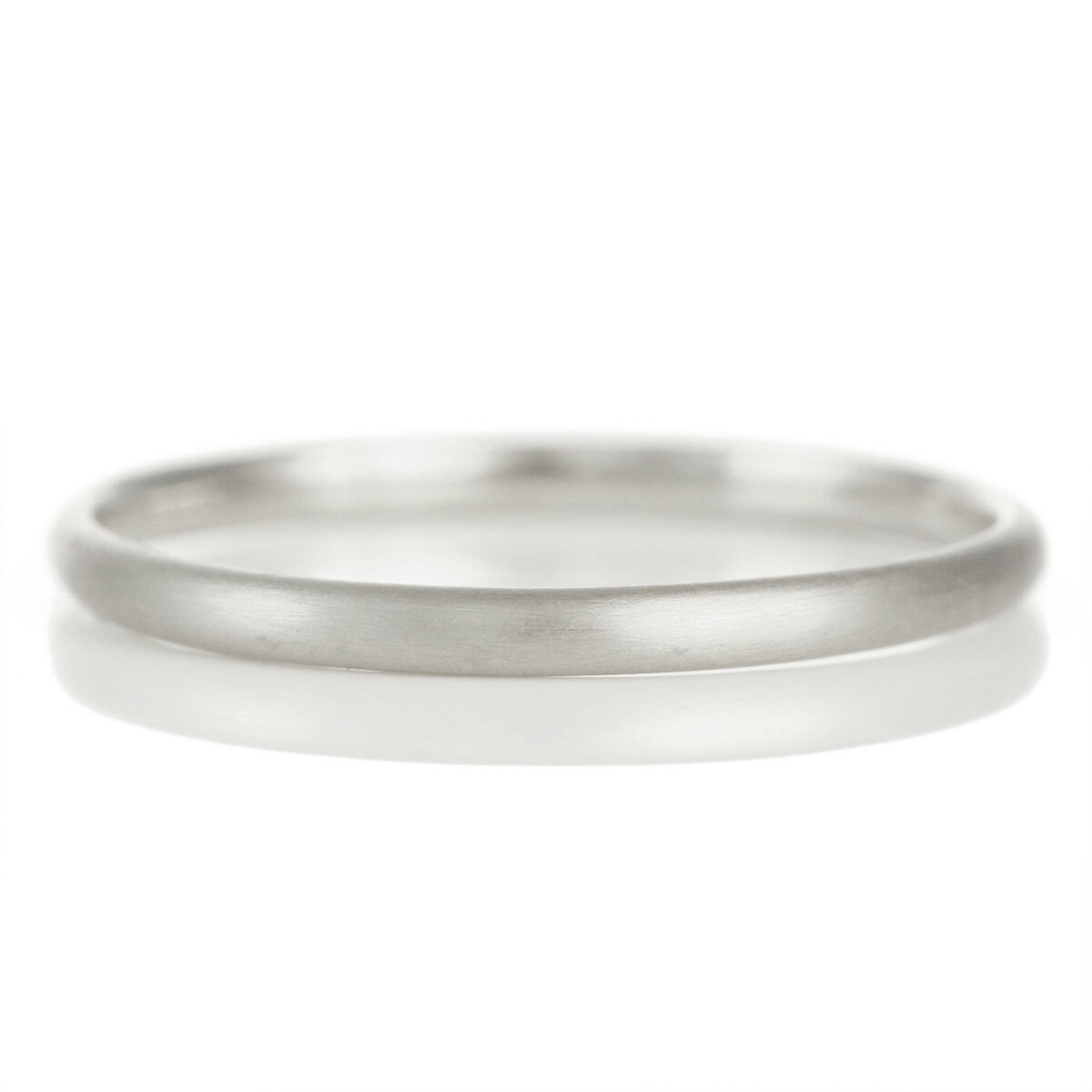結婚指輪 マリッジリング プラチナ つや消し マット 甲丸 レディース【楽ギフ_包装】 末広 【今だけ代引手数料無料】