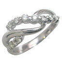 スイート エタニティ ダイヤモンド 10 個 プラチナ ダイヤモンドリング 結婚 10周年記念【楽ギフ_包装】 末広 【今だけ代引手数料無料】