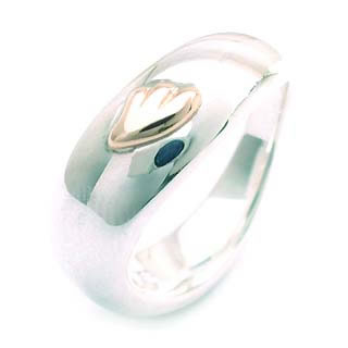 指先を飾るおしゃれなデザインリングSV K10 デザインリング（小指用）