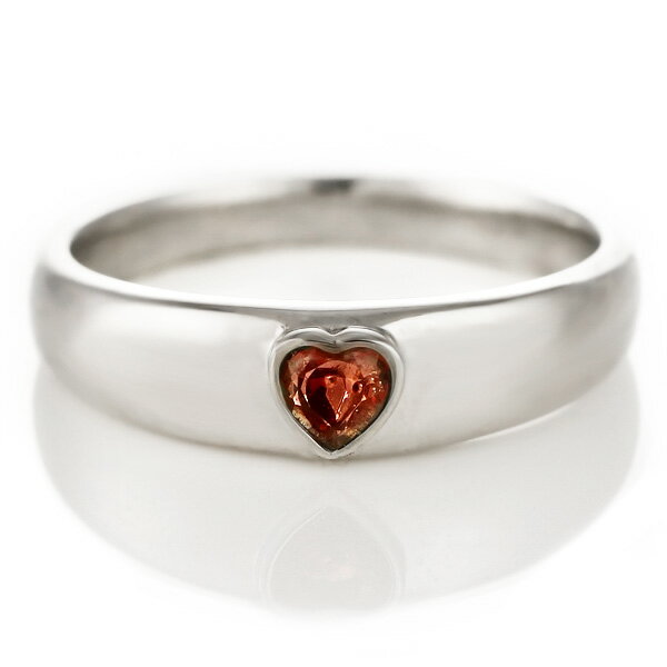 ( 1月誕生石 ) Pt ガーネットペアリング【楽ギフ_包装】 末広 【今だけ代引手数料無料】