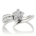 スイート エタニティ ダイヤモンド 10 個 プラチナ ダイヤモンドリング 結婚 10周年記念【楽ギフ_包装】 末広 【今だけ代引手数料無料】