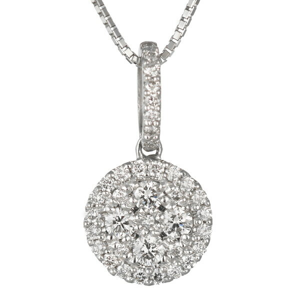 ダイヤモンド ネックレス プラチナ レディース【楽ギフ_包装】 末広 【今だけ代引手数料無料】