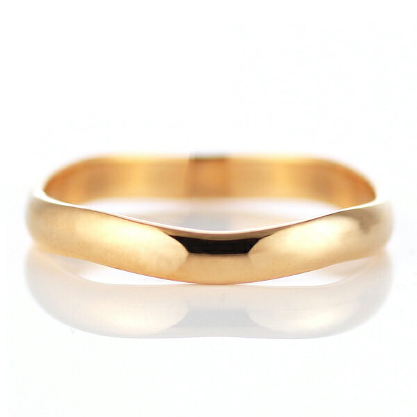 結婚指輪・マリッジリング・ペアリング(ピンクゴールド) 末広 【今だけ代引手数料無料】