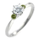 婚約指輪 ダイヤモンド プラチナリング 一粒 大粒 指輪 エンゲージリング 0.4ct プロポーズ用 レディース 人気 ダイヤ 刻印無料 8月 誕生石 ペリドッ...