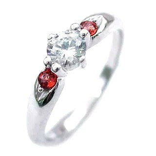 婚約指輪 ダイヤモンド プラチナリング 一粒 大粒 指輪 エンゲージリング 0.55ct プロポーズ用 レディース 人気 ダイヤ 刻印無料 1月 誕生石 ガーネット【楽ギフ_包装】【DEAL】