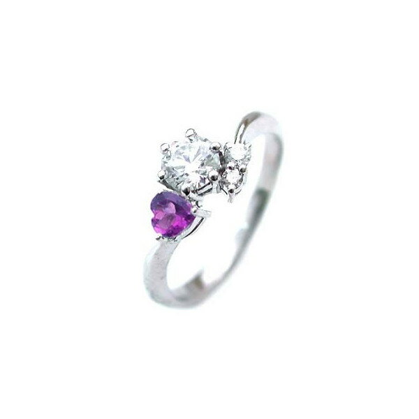 婚約指輪 ダイヤモンド クリスマス ペンダント プラチナリング 一粒 大粒 指輪 エンゲージリング 0 58ct プロポーズ用 結婚 レディース 人気 ダイヤ 刻印無料 2月 誕生石 アメジスト 包装 Deal Jewelry Suehiro 16 ジュエリー大賞受賞のお店 婚約指輪