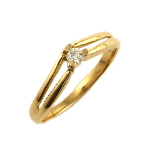 婚約指輪18金イエローゴールド18金金K1818kダイヤモンドリング結婚【_包装】