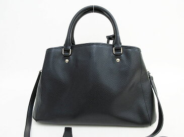 COACH(コーチ) マーゴット 2WAY ハンド ショルダー バッグ F34607 黒 ブラック レザー【ブランドバッグ】 【中古】 netshop