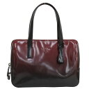 PRADA(プラダ) トートバッグ/ハンドバッグ 赤 レッド グラデーション レザー【ブランドバッグ】 【中古】 netshop