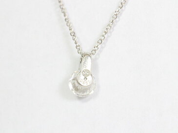 一点留め ダイヤモンド 0.557ct ネックレス プラチナ(Pt850/Pt900) 【中古】 ジュエリー 【新品仕上げ済み】 netshop
