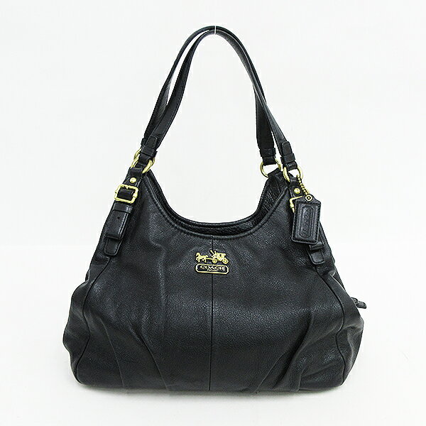 COACH(コーチ) トートバッグ 16503 黒 ブラック レザー【ブランドバッグ】 【中古】 netshopのサムネイル