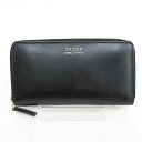 GUCCI(グッチ) ラウンドファスナー 長財布 547591 黒 ブラック レザー 【ブランド財布】 【中古】 netshop