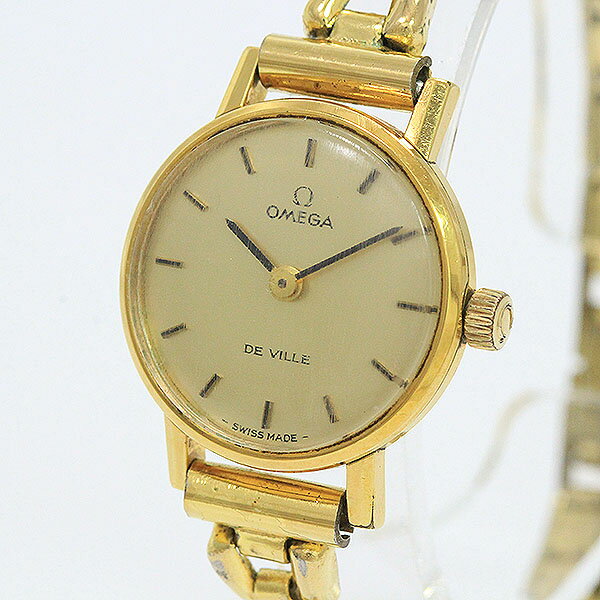 OMEGA(オメガ) ヴィンテージ デビル ゴールド文字盤 GP(SS) 手巻き レディース 【中古】 腕時計 netshopのサムネイル