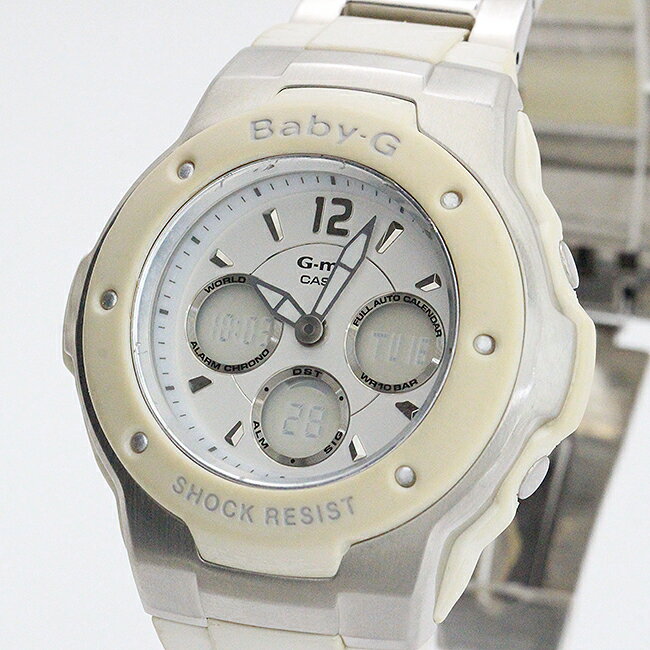 CASIO() Baby-G ٥ӡ MSG-300C ۥ磻ʸ ƥ쥹(SS)  ǥ š...