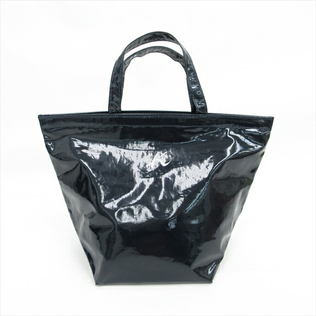 Kitamura(キタムラ ) トートバッグ 紺 ネイビー ビニール/ 【ブランドバッグ】【中古】nb netshopのサムネイル