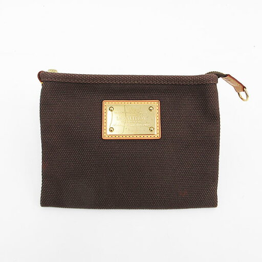 LOUIS VUITTON(ルイヴィトン) アンティグア ポシェットプラットPM ポーチ M40069 茶 ブラウン 【ブランドバッグ】 【中古】 netshop【2024315】 LOUIS VUITTON(ルイヴィトン) アンティグア ポシェットプラットPM ポーチ M40069 茶 ブラウン 【ブランドバッグ】 【中古】 netshop【2024315】