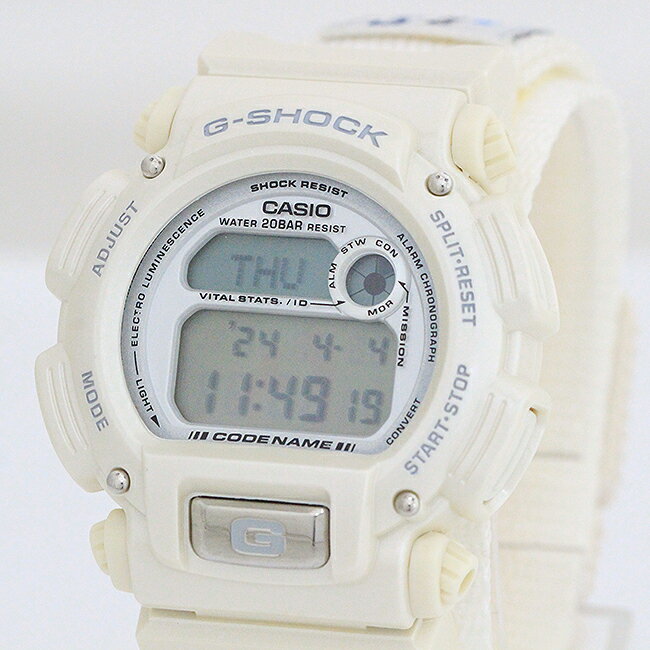 G-SHOCK(ジーショック)カシオ DW-8800 デジタル クォーツ メンズ 白 ホワイト 【中古】 腕時計 netshop