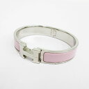 HERMES(エルメス) クリッククラック バングル ピンク×シルバー 【中古】 アクセサリー netshop(4)