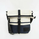 BURBERRY BLACK LABEL(バーバリーブラックレーベル) ロングショルダーバッグ 斜め掛け ナチュラル×紺 ネイビー 【ブランドバッグ】 【中古】 netshop(4)