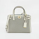 TORY BURCH(トリーバーチ) 2WAYバッグ ハンド ロングショルダー 斜め掛け 白 ホワイト 【ブランドバッグ】 【中古】 netshop