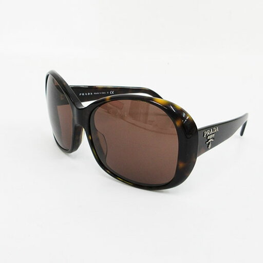 PRADA(プラダ) サイドロゴ サングラス SPR03M 茶 ダークブラウン系 【ブランド小物】 【中古】 netshop【2025416】 PRADA(プラダ) サイドロゴ サングラス SPR03M 茶 ダークブラウン系 【ブランド小物】 【中古】 netshop【2025416】
