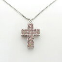 SWAROVSKI(スワロフスキー) ネックレス クロス スワロフスキークリスタル シルバーメッキ 【中古】 アクセサリー netshop(4)