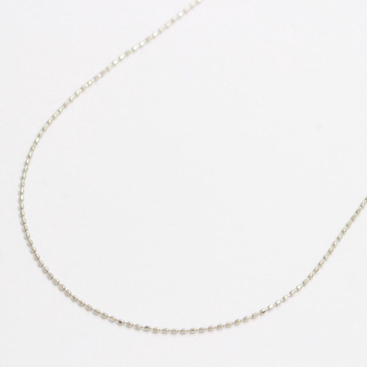 新品！チェーン ネックレス カットボール プラチナ(Pt850) 【新品】 ジュエリー netshop(4)