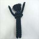 男性用羽織紐 着物 きもの 紺色 【リサイクル 着物】【中古】 all shop hd