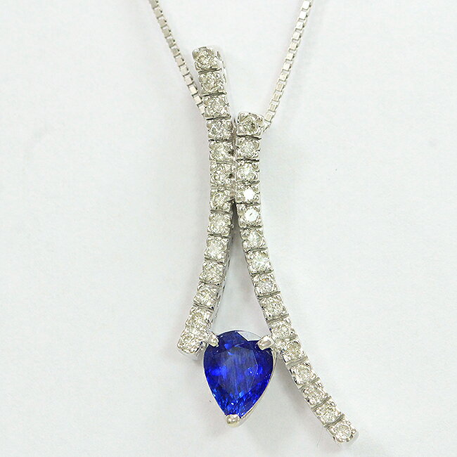 【中古】サファイア0.89ctダイ...