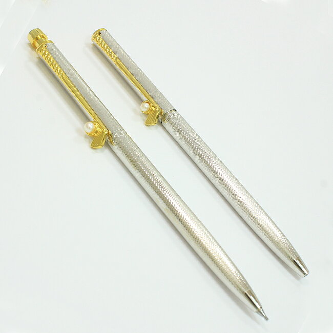 MIKIMOTO(ミキモト) ボールペン シャープペン 2点セット 【中古】 アクセサリー netshop