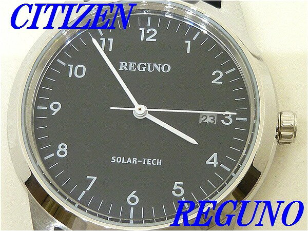 ☆新品正規品☆『CITIZEN REGUNO』シチズン レグノ ソーラーテック腕時計 KM3-116-50【送料無料】
