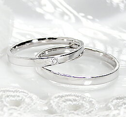 PT900 結婚指輪 マリッジリング ペアリング 2本セット ◆EUCALY◆