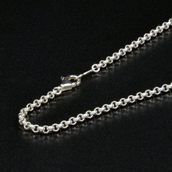 ロールチェーン ラージ 【シルバー925】 40cm 【シルバーチェーン】