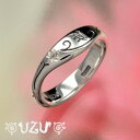 RI-1067【UZU】【リング 指輪】【シルバー925】【いぶし仕上げ】【WT】
