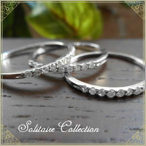 【全品送料無料】【ダイヤモンド エタニティリング】0.1ctUP ハーフエタニティリング天然ダイヤモンド10石イエローゴールド