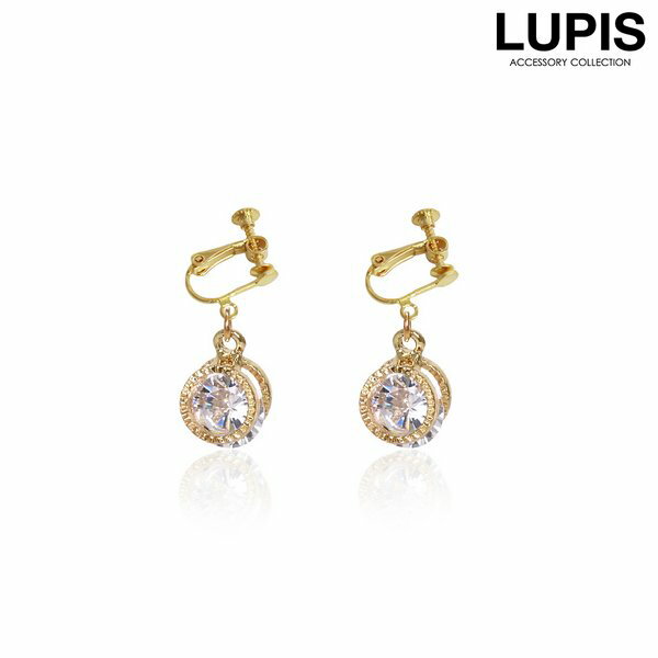 イヤリング ストーン シンプル 揺れる 小さめ 華奢 大人っぽい 上品 オケージョン お呼ばれ 激安 安い プチプラ LUPIS ルピス