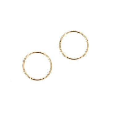 【20G】シンプルゴールドシームレスリングボディピアス