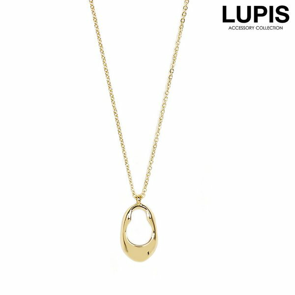 ネックレス レディース 変形 メタル モード シンプル カジュアル キレイめ おしゃれ 大人 ゴールド 高見え 韓国 韓国っぽ激安 安い プチプラ LUPIS ...