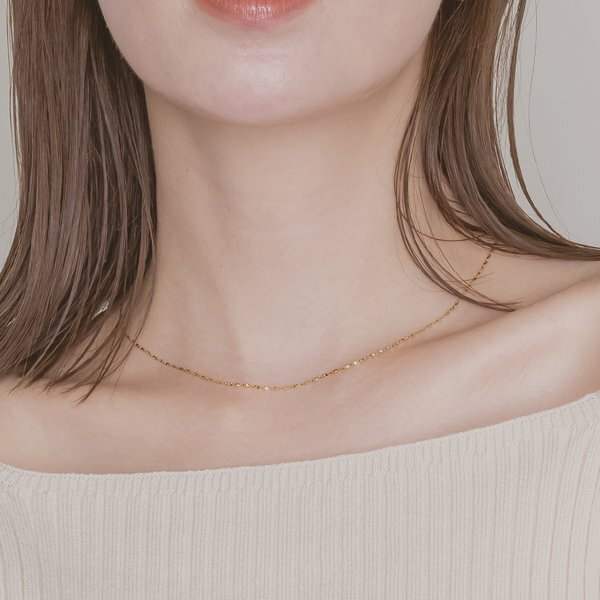 ネックレス 金属アレルギー対応 つけっぱなしOK ペタルチェーン チェーンのみ レディース ステンレス サージカル 316L 錆びない シンプル スキンジュエリ...