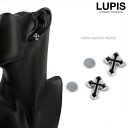 マグネットピアス イヤリング ピアス マグピ クロス 簡単装着 激安 安い プチプラ LUPIS ルピス