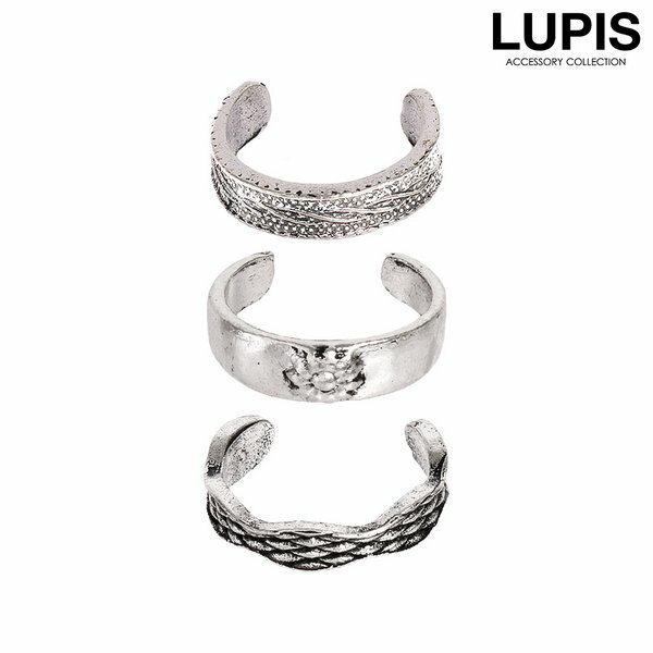 ピンキーリング 指輪 レディース シルバー アンティーク加工 メタル おしゃれ フリー かわいい 激安 安い プチプラ LUPIS ルピス