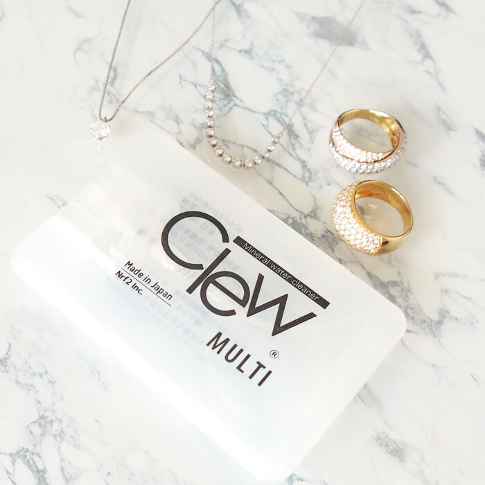 ダイヤモンド専用ジュエリークリーナー【Clew】15ml マイクロファイバークロスセットのサムネイル