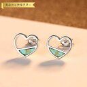 【全品70%OFFクーポン 円高還元セール!!4/20-21】 ピアス 両耳用 人工ターコイズ シルバー925 ブルー シルバー スタッド おしゃれ 可愛い か...