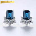 【全品70%OFFクーポン 円高還元セール!!4/20-21】 ピアス 両耳用 FORMICA Nanocrystal シルバー925 ブルー シルバー スタッ...